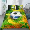 Football Bedding Set Printing Pillowcase Quilt Cover Soccer Duvet Covers Home Textiles Queen King Size Sport Theme Quilt Cover