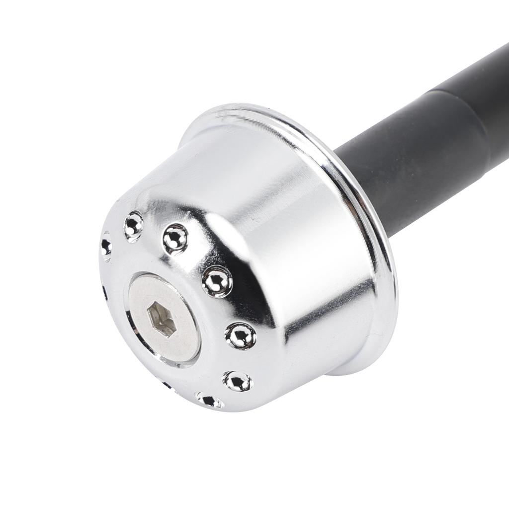 CNC Silver Handlebar Ends Weight For Kawasaki Eliminator 500 450 400 W800