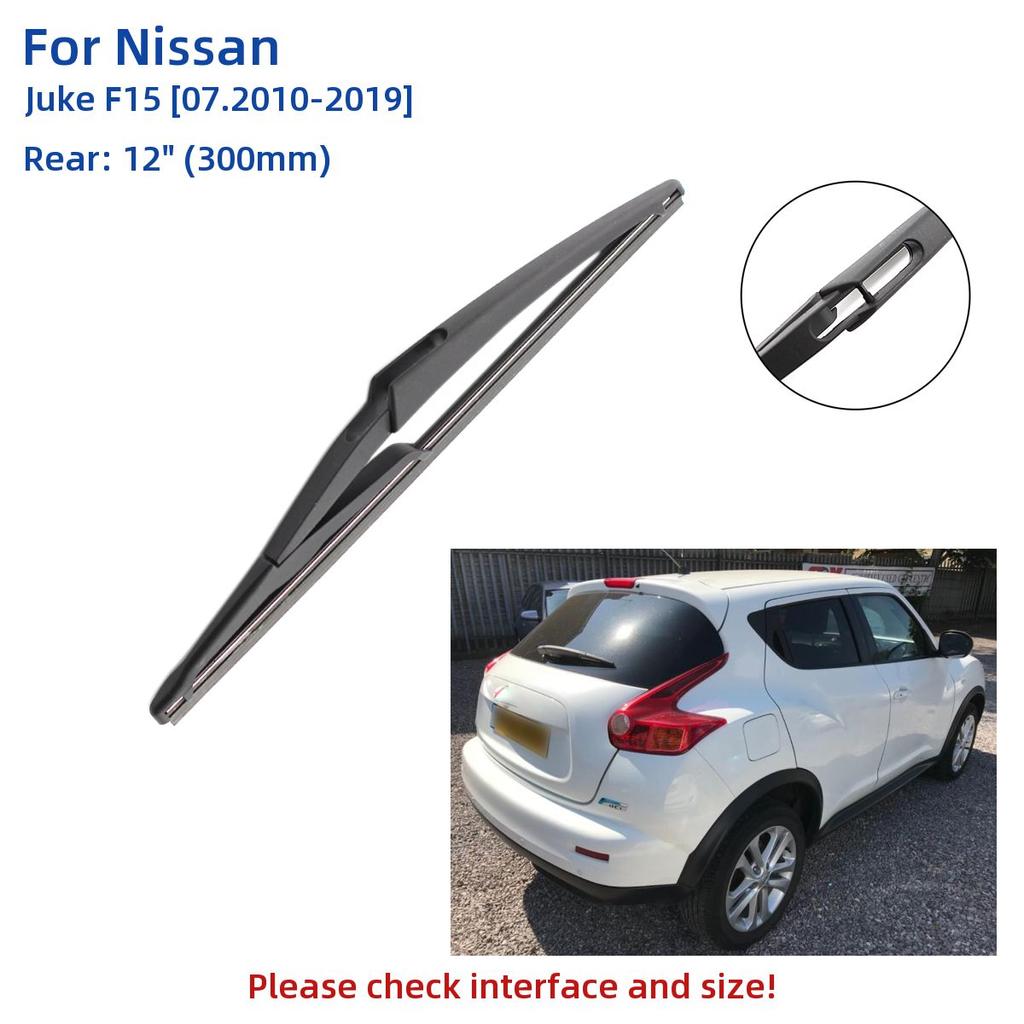 3 шт. для Nissan Juke F15 07,2010-2019 22 "+ 14" + 12" передние и задние щетки стеклоочистителя, аксессуары для резки лобового стекла 2013 2014 2015 2016 2017 2018