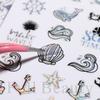 Water Transfer Nail Art Laser Ice Cream Summer 3D Sticker Ocean Manicure Decal Fashion