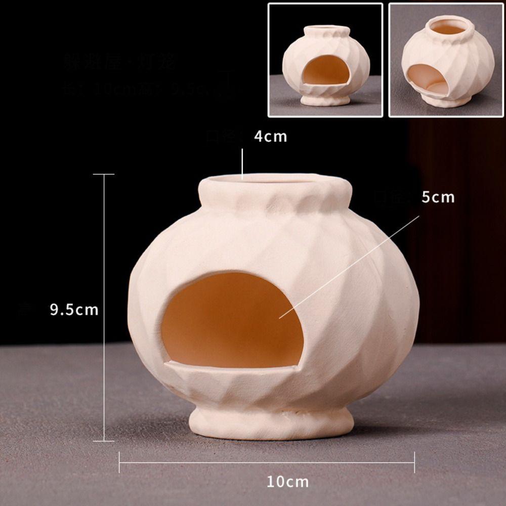 Ceramic Aquarium Shrimp Hideaway Multi-style Decorative Fish Hiding Shelter Creativity Multifunctional