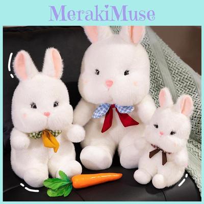 Милая плюшевая игрушка-кролик, мягкая игрушка-кролик с набивкой из полипропиленового хлопка, для детских подарков на день рождения