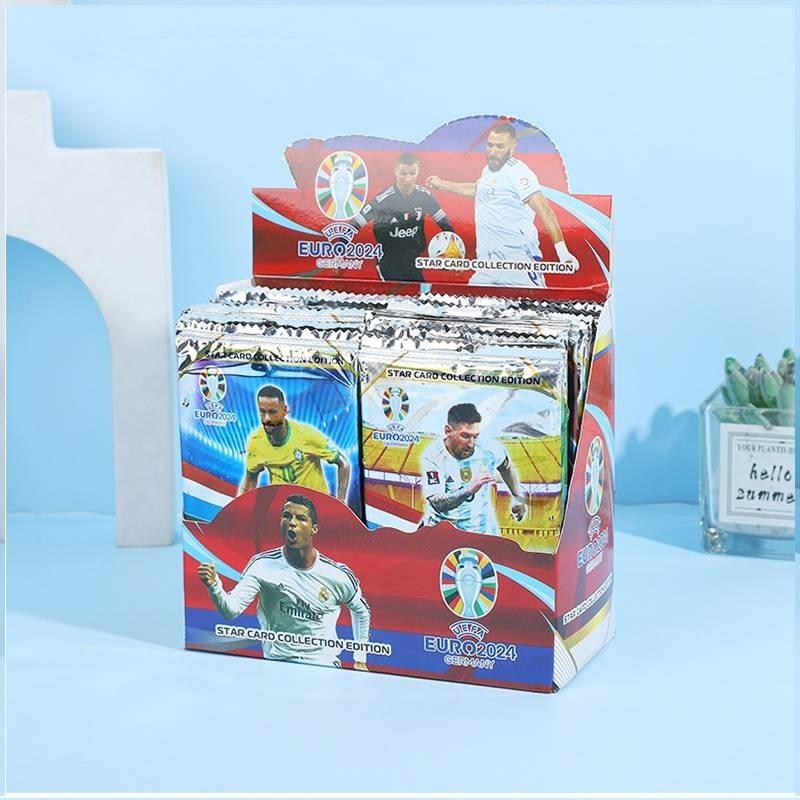 Ultimate Football Star Cards European Cup Messi Neymar Ronaldo Collectible Card Deck