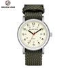 New Men's Fashion Sports Watch 39mm Neutral Analog Watch Nylon Strap-Simple Design-Waterproof-Suitable for Both Men and Women