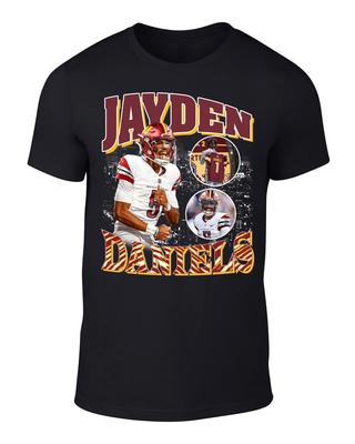 Футболка в стиле бутлег Jayden Daniels Унисекс Футболка