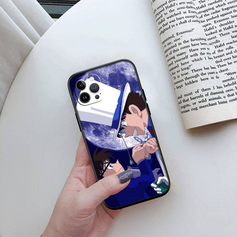 MH39 Detective Conan Phone Shell Case for Redmi Note 8 9 10 11 11S 10C 10X 10A 10T 9A 9C 9T 9S 8T Pro Max Plus Prime