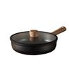 Lightweight Non-Stick Titanium Wok for Induction Cookers - Ideal for Frying Steak & Eggs