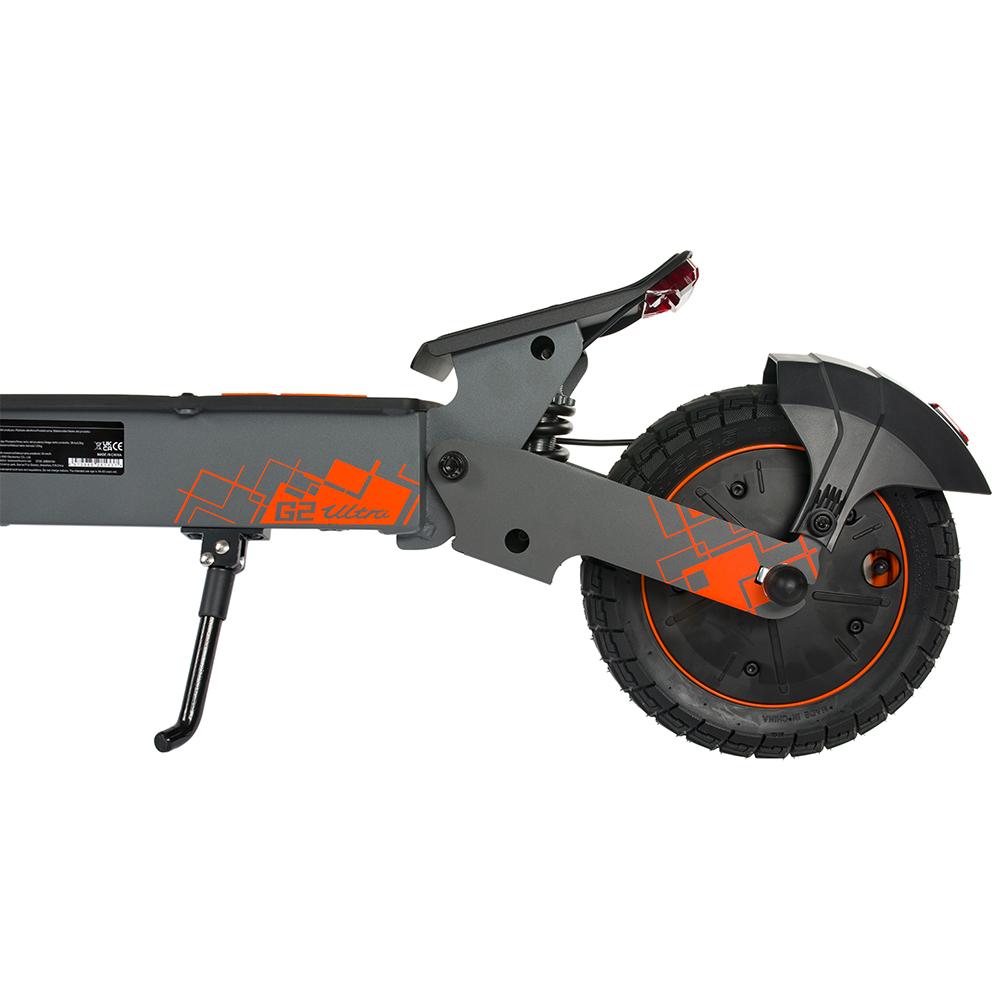 Электросамокат Kukirin G2 Ultra 10-дюймовое колесо Мотор 800 Вт x 2 Двойные дисковые тормоза 48 В 18 Ач Светодиодный дисплей Складной электросамокат Макс. нагрузка 120 кг