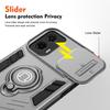 Для Motorola Moto G35 5G чехол Slide Camshield Kickstand PC+TPU чехол для телефона
