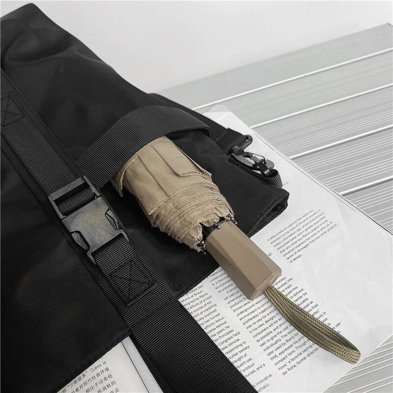 Водонепроницаемая женская дорожная сумка, большая вместительная женская сумка-мессенджер, однотонная женская нейлоновая сумка через плечо, женская