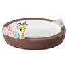 Disney and the Chip Soap Dish 14cm SAN3635 Brown "Beauty Beast" Approx.