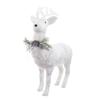 Christmas Bauble White Polyfoam Deer 73 X 33 X 108 Cm