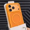 Матовый чехол для телефона с ощущением кожи, магнитный, для iPhone 17 Air 16 15 14 13 12 Pro Max Plus, для Magsafe, противоударный