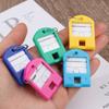 10Pcs Colorful Keychain Key Tag Label Id Name Tel Number Marker Tag Baggage Tag