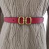 Elegant Leather Waist Belt For Women With Polished Finish And Adjustable Fit For Daily Use