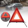 Foldable Roadside Emergency Warning Triangle Tripod Compact with Storage Case Accessory Security