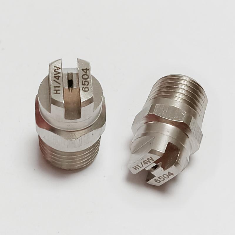 1/4" BSPT нержавеющая сталь плоскоструйная форсунка для очистки