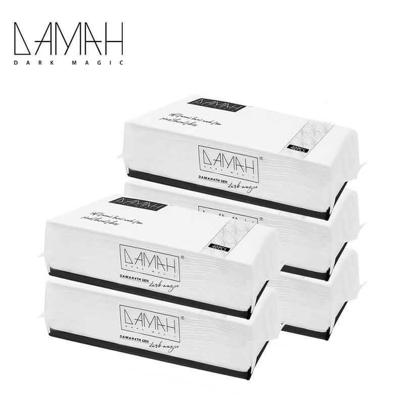 DAMAH DARK MAGIC Одноразовые салфетки для очищения лица