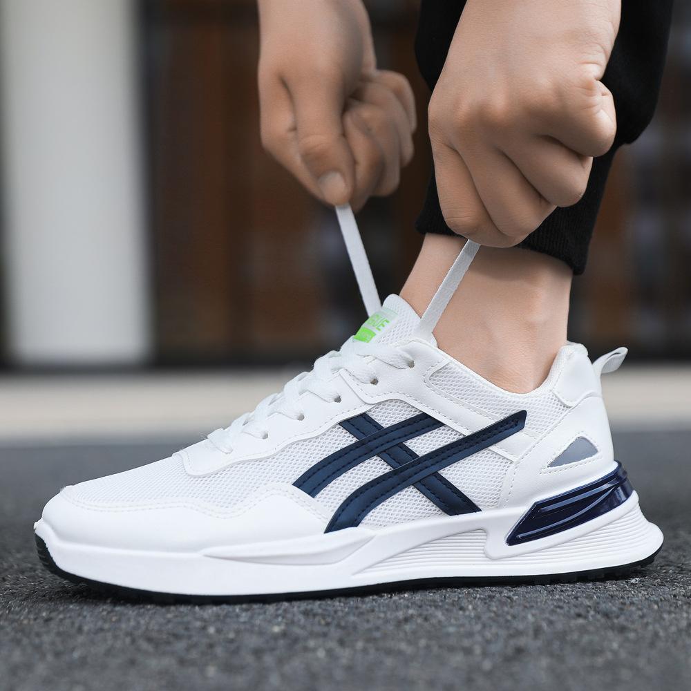 2025 Spring and Autumn New Men's Sports Shoes Breathable Casual Shoes Men's Shoes Versatile Trend Running Shoes Student Single Shoes