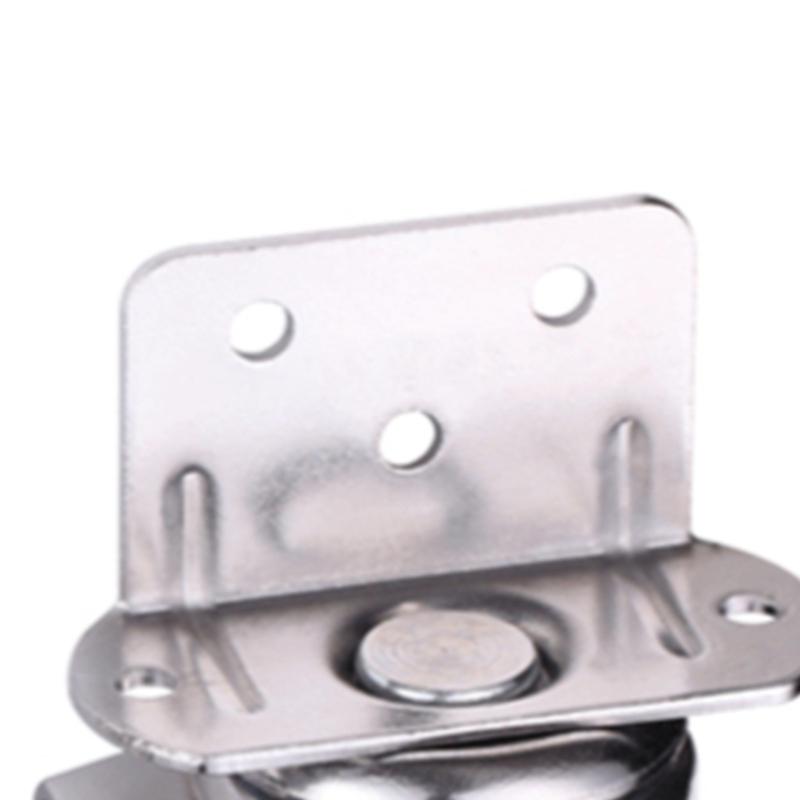 4 шт. Мебельные колесики Мягкие резиновые поворотные колеса Тихие роликовые колеса для тележки Детская кроватка Колеса кровати Бытовые