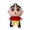 Плюшевый рюкзак Crayon Shinchan с мультяшным дизайном для повседневного использования и хранения