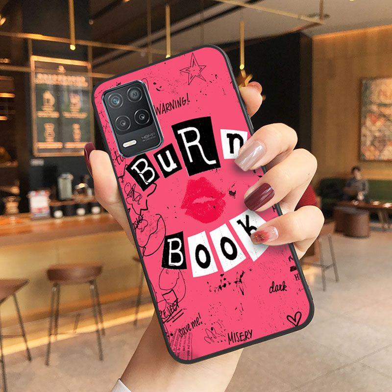 Чехол для телефона Burn Book Mean Girls Kiss для oppo Realme 8Pro 6PRO 6i 7pro 9i 9pro C11 C21Y C21 C25Y C25S C3 Q3S XT, чехлы