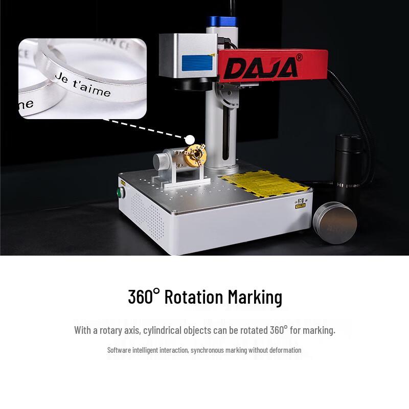 Diao Jiang S4Pro 50W Desktop Fiber Laser Engraver and Cutter CN plug (adapter included)