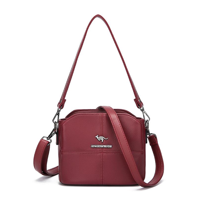 Маленькая квадратная сумка большой вместимости, женская сумка через плечо, высококлассная, модная и элегантная сумка кроссбоди, сумка для мамы и девочки