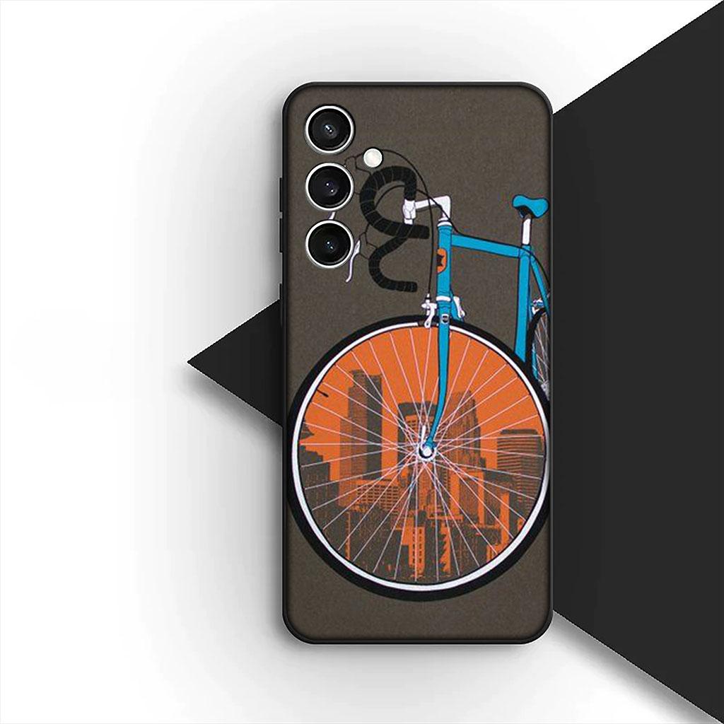 Mountain Bike Cycling art Silicone Phone Cover for Xiaomi Redmi 15 15C A4 A5 9A 9C NFC Note 9 8 9T 8T Soft Case