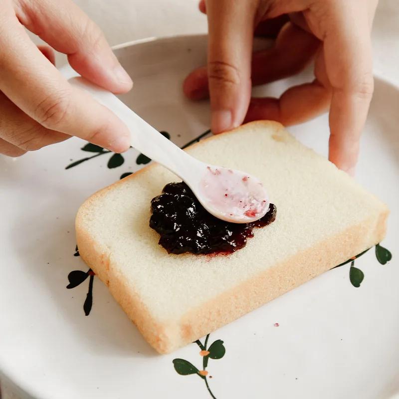 11CM Natural Shell Ice Spoon Cream Coffee Caviar Spoon Mother of Pearl Seashells Stirring Spoons Teaspoon Crafts dessert coffe