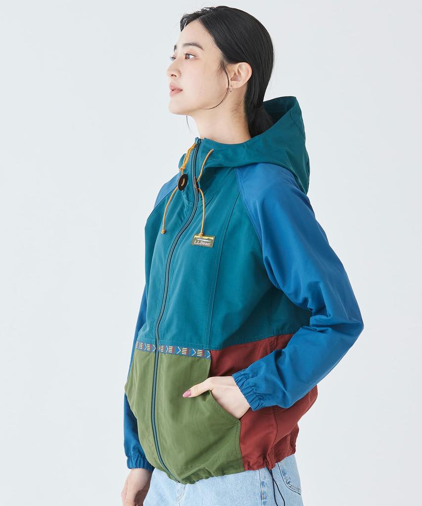 Mountain Classic Японский размер 1000027542 [L.L.Bean] Женская куртка, Многоцветный, Облегающий, S, Ель/Тосканский оливковый, Многоцветный,