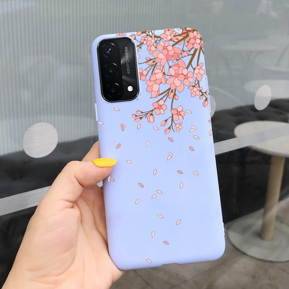 For Oppo A74 4G Case CHP2219 New Fashion Soft Silicone Phone Back Cover For Oppo A74 5G OppoA74 A 74 Cases Fundas Cartoon Bumper