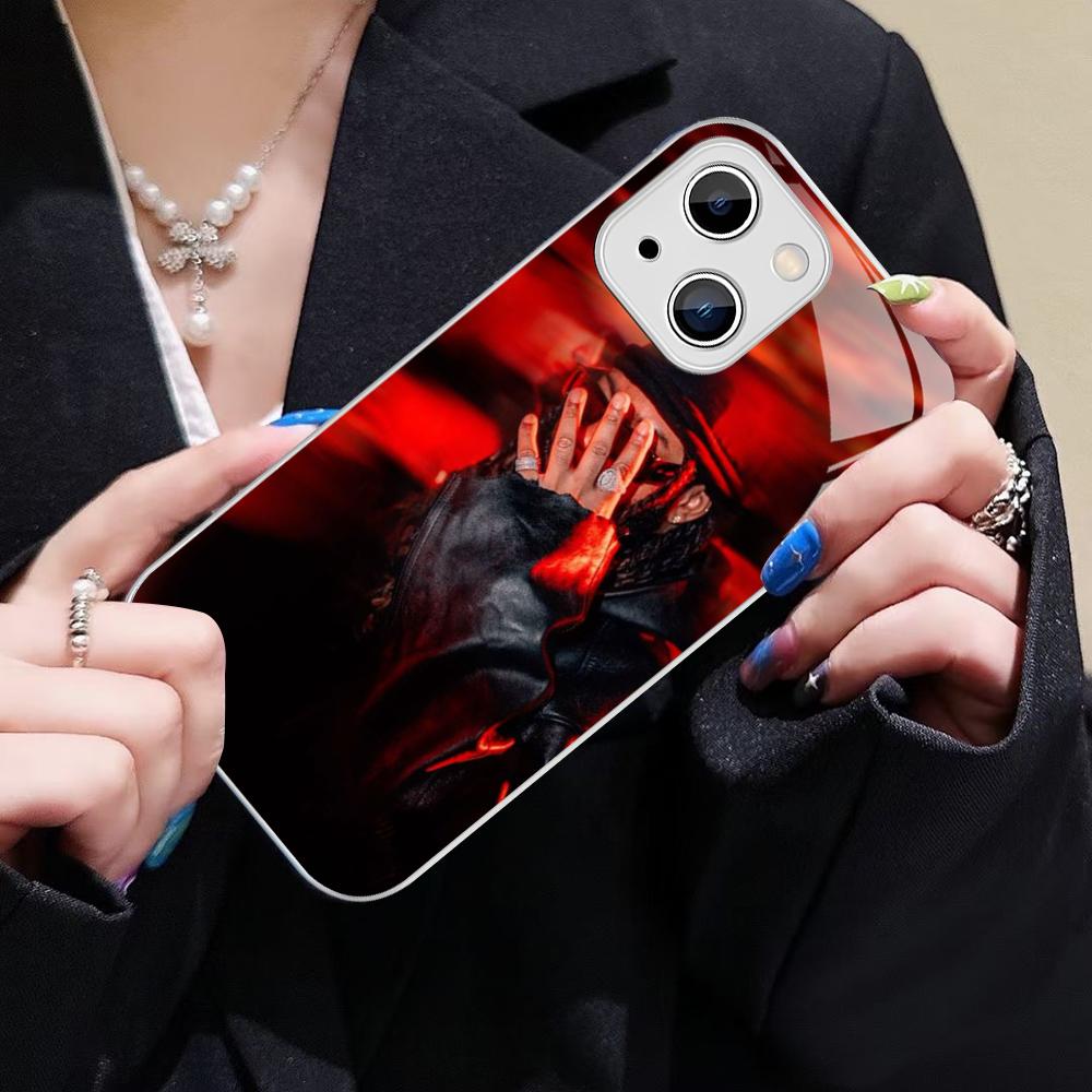 P-Partynextdoor Rapper Phone Case For IPhone 14 13 12 Mini 11 Pro XS Max X XR 14 Plus Tempered Glass Cover
