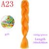 MISS WIG Ombre Oversized Hazelnut Hair 24" 100g Synthetic Crochet Braid Hair Extension Fiber