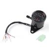   Motorcycle Odometer Speedometer Dual Reading Signal KMCelsiusH Black