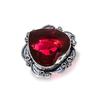 Mozambique Garnet Gemstone 925 Sterling Silver Gift Jewelry Ring Size 7.5