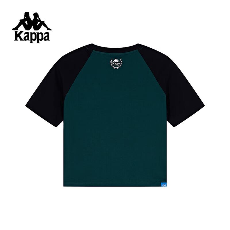 Kappa Женская летняя спортивная футболка Back-to-Back
