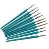 11Pcs Detail Paint Brush Set Miniature Paint Brushes Small Fine Tip Paintbrushes for Acrylic Watercolor Oil Craft Models