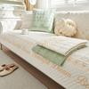 Новая полосатая подушка для дивана из ледяного шелка с вышивкой, приятная для кожи подушка для дивана, в наличии чехлы для дивана из ледяного шелка Four Seasons