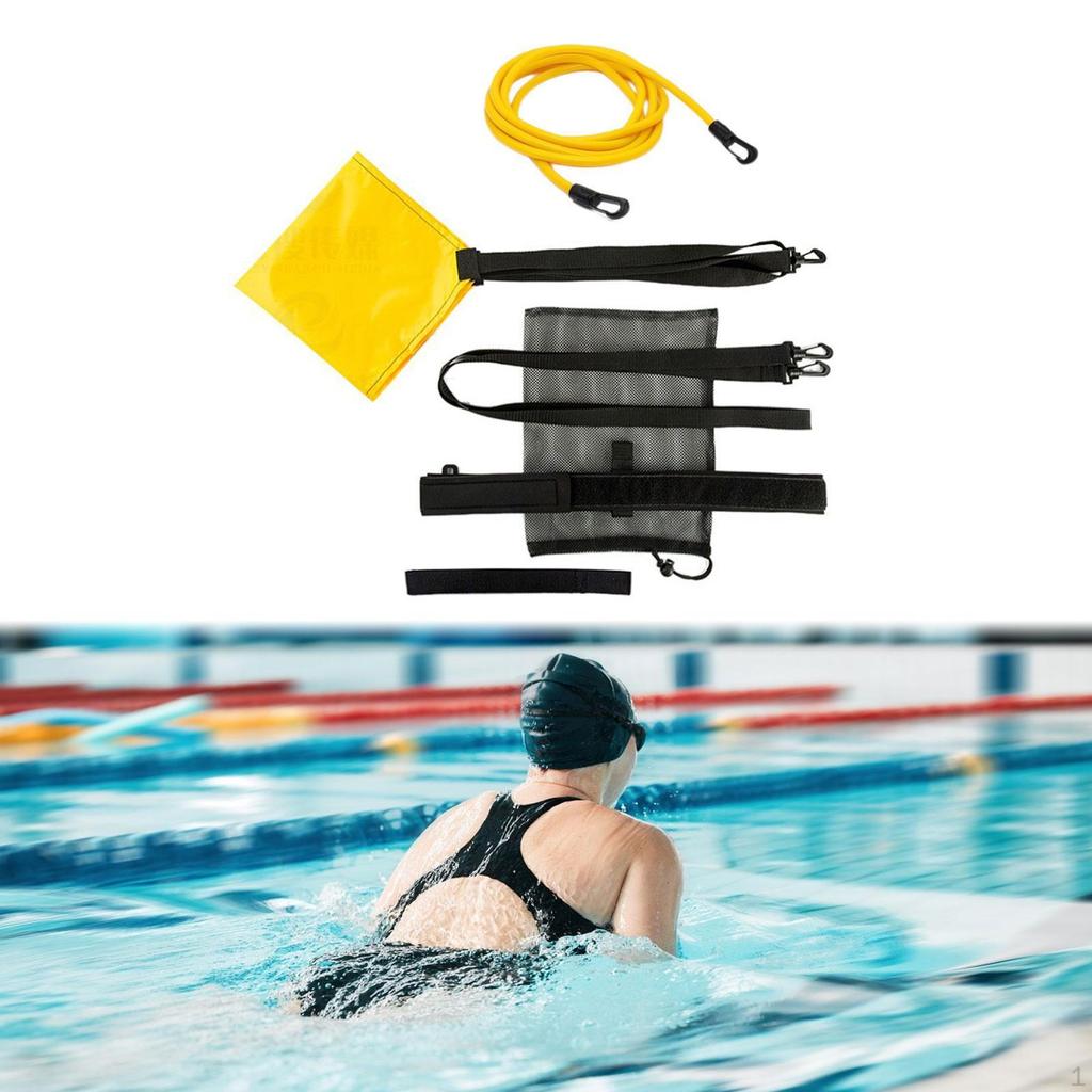 Плавание Парашют Пояс Сопротивления Плаванию Средства, Оборудование Для Тренировки Скорости Силовые Тренировки Инструмент,
