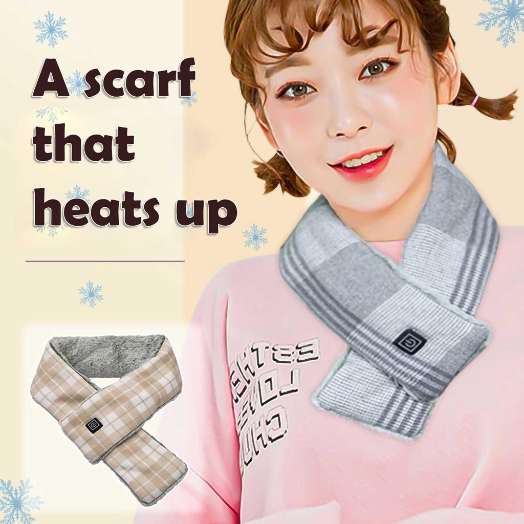 USB Thermal Scarf Heating Shoulder And Neck Warm Compress For Cold Wind