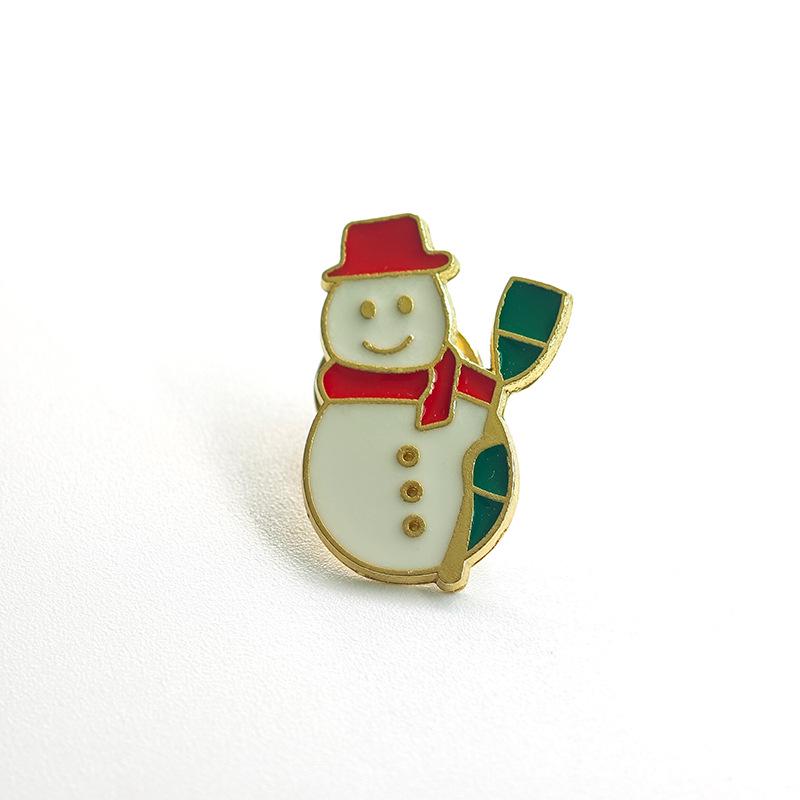 Милая металлическая брошь с мультяшным рисунком - Модный аксессуар