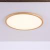 Ultra-Thin Solid Wood Ceiling Light for Bedroom & Children's Room - Modern Minimalist Design, Eye-Protection, 2025 Model.