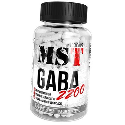 ГАМК, Гамма-аминомасляная кислота, Gaba 2200, 100капс (72288004)