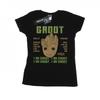 Womens/Ladies Guardians Of The Galaxy Vol. 2 Groot Skills Cotton T-Shirt