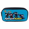 Пенал Ninja Kidz с принтом Мультяшный Детский Студенческий Контейнер для Хранения Канцелярских Принадлежностей Доступен