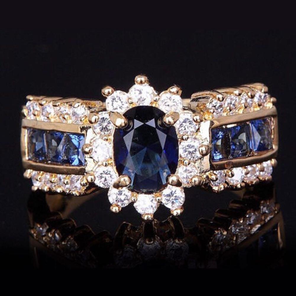 Groovy Ring Lady Vintage Band Finger Rings Wedding Party
