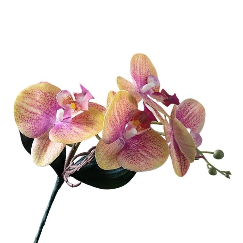 Cloth Simulation Phalaenopsis Vivid Fake Butterfly Orchid Artificial Moth Orchids Bedroom