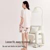 MiiOW Women's Short Sleeve Pajama & Loungewear Set with Chest Pads