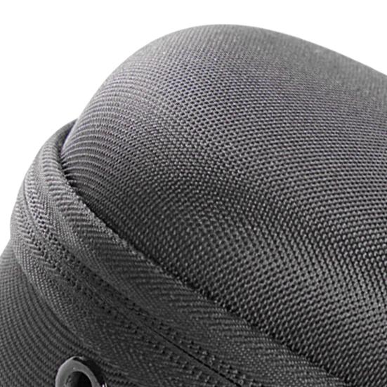 Сумка для рыболовной катушки с дренажным отверстием, застежкой-молнией, водонепроницаемая, для барабанной/спиннинговой/плотовой катушки, рыболовный чехол-сумка для кемпинга